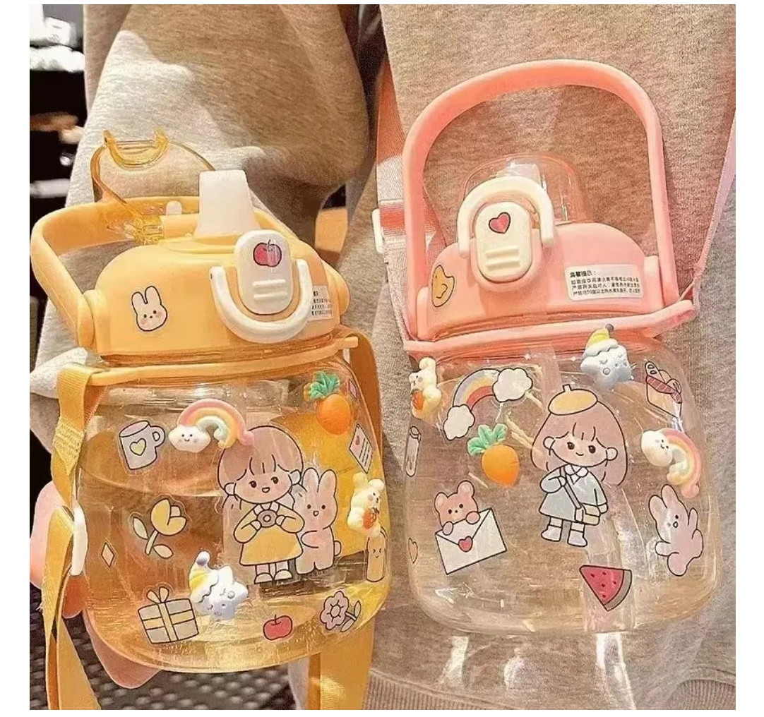 Miniatura 3 de botella sports con stickers De 900ml